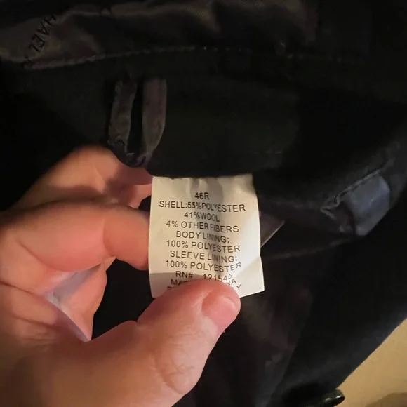Michael Kors Double Breasted Wool Coat -‎ NWT - 46R